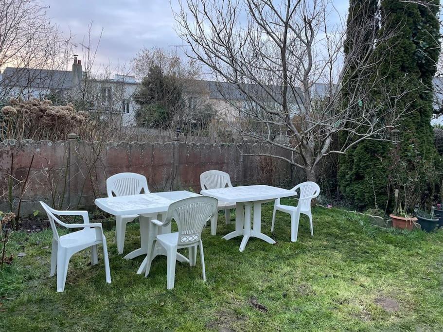 Maison Spacieuse Avec Jardin Et Salle De Sport Saint-Brieuc Exterior photo
